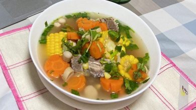 bắp non nấu canh